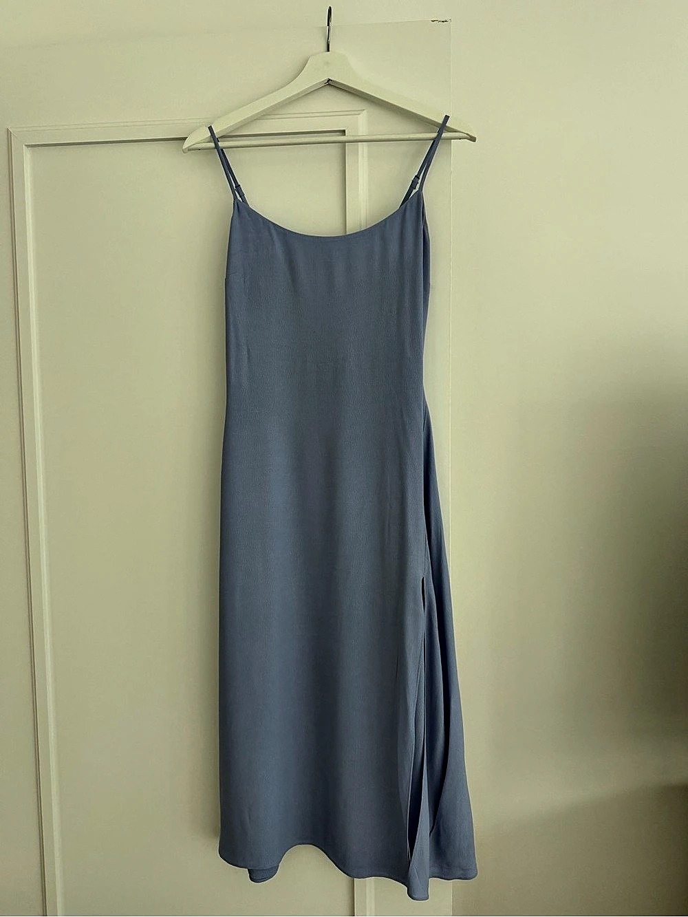 Wilfred Only Slip Midi Dress Blue Dress Size 2
